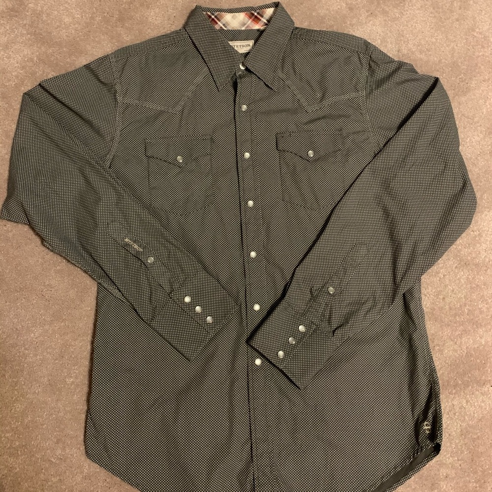 Stetson Western Pearl snap shirt